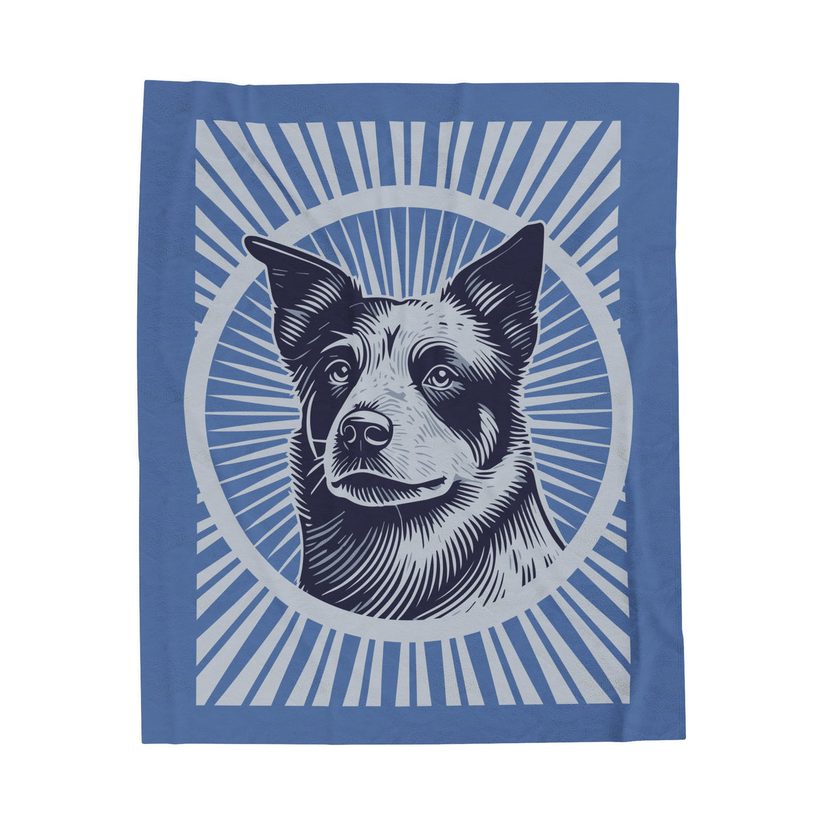 Australian Cattle Dog Blanket — 50" × 60"