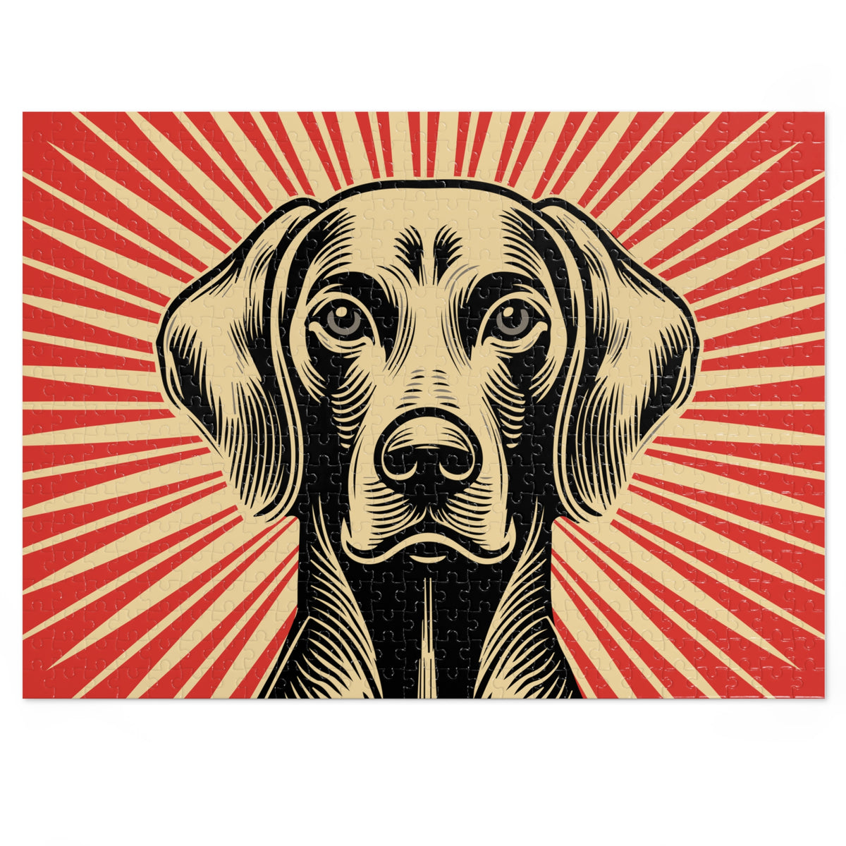 Weimaraner Jigsaw Puzzle — 20.5" × 15" (500 pcs)