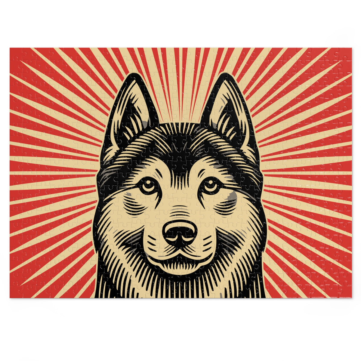 Norwegian Elkhound Jigsaw Puzzle — 20.5" × 15" (500 pcs)