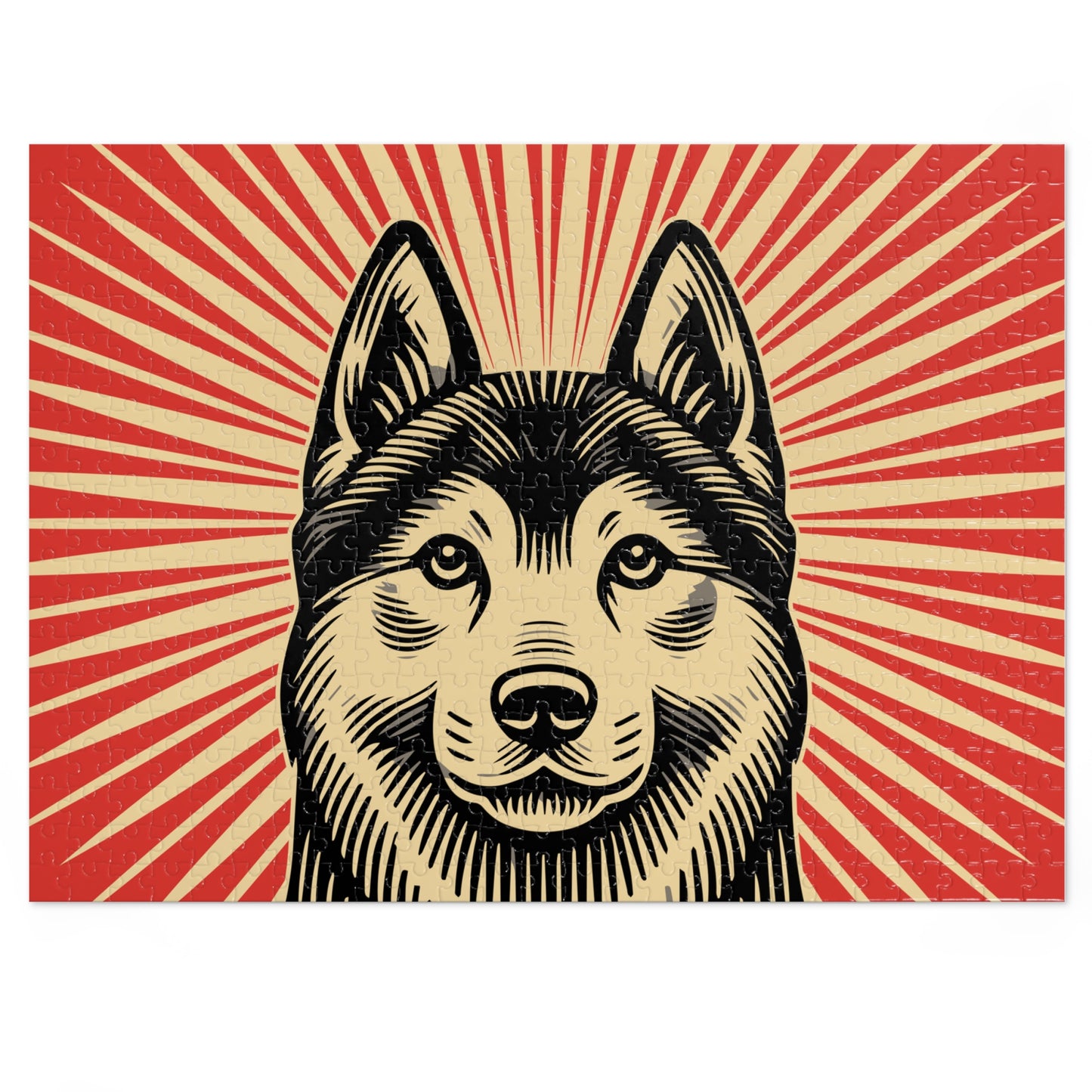 Norwegian Elkhound Jigsaw Puzzle