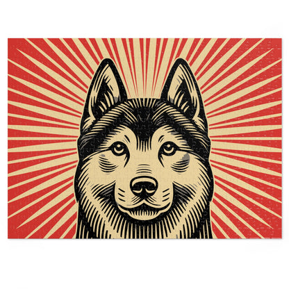 Norwegian Elkhound Jigsaw Puzzle