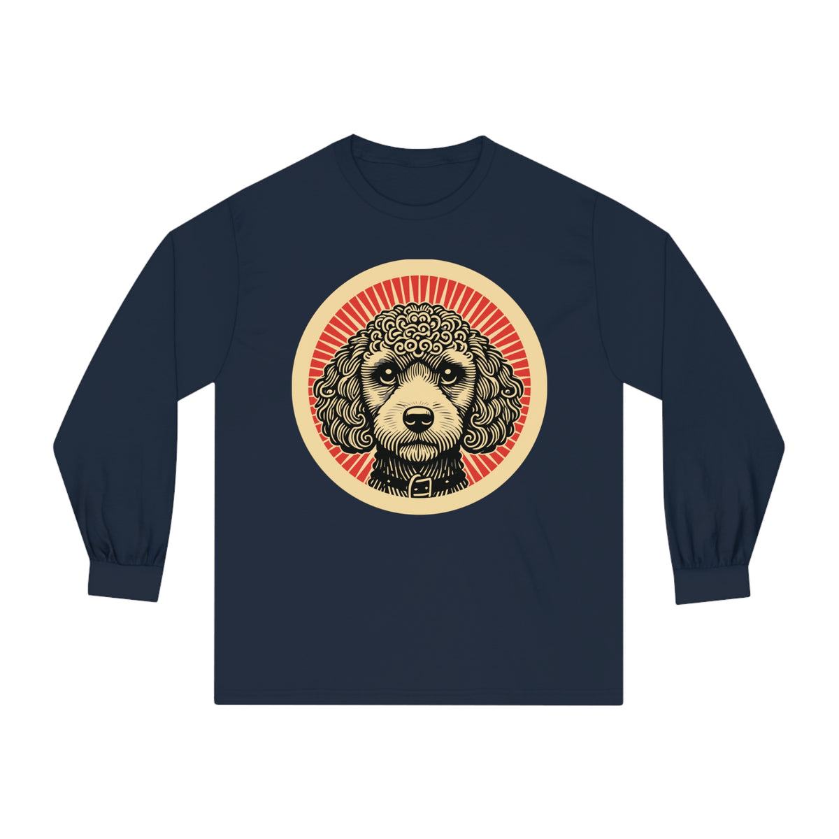 Cockapoo Long Sleeve Tee — Navy