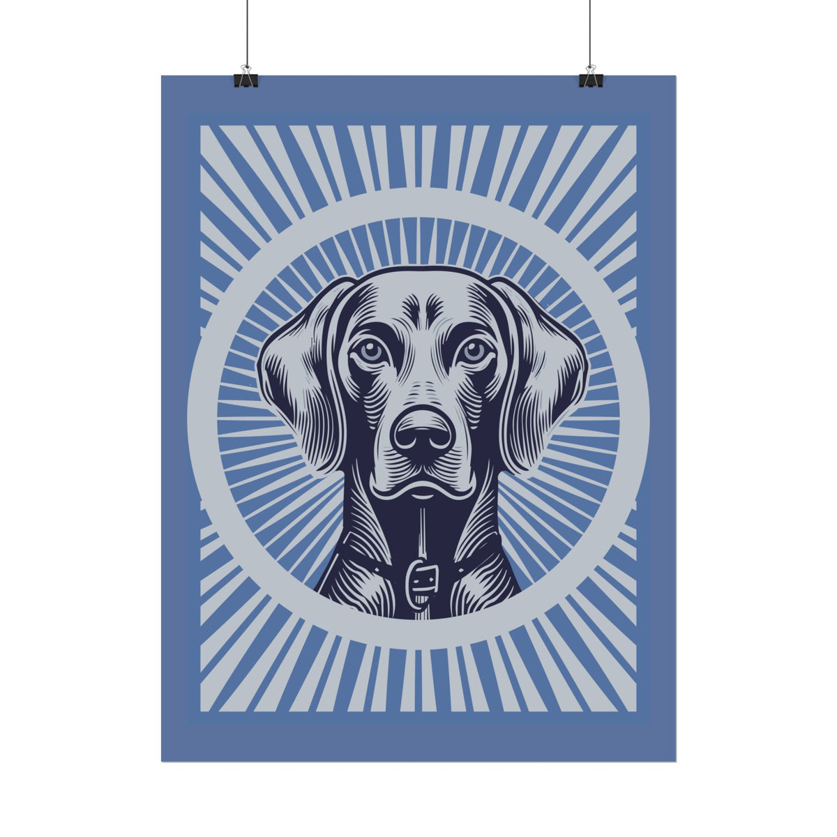 Weimaraner Art Print — view 8