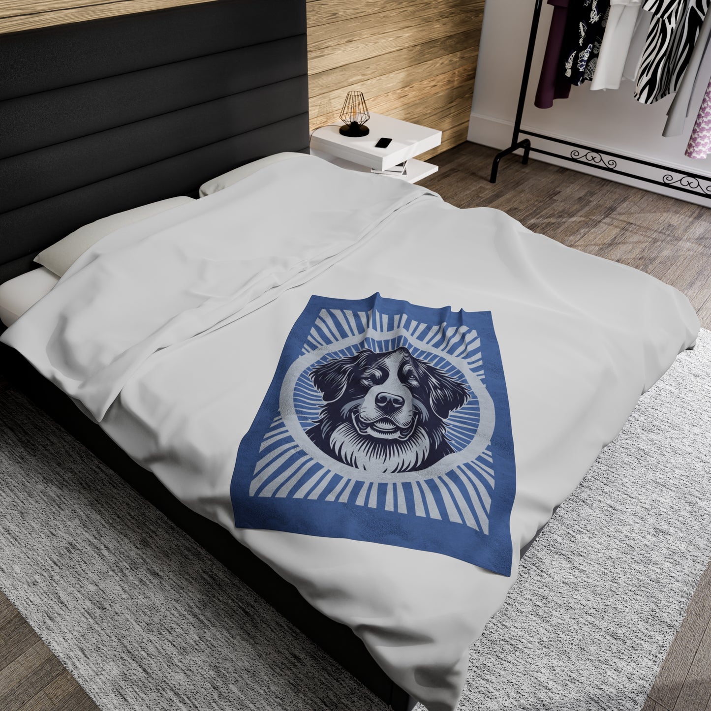 Bernese Mountain Dog Blanket