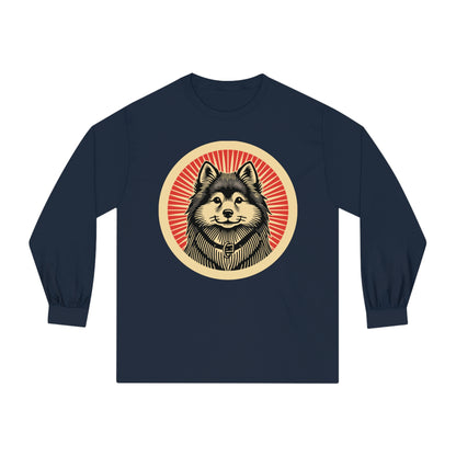 Finnish Spitz Long Sleeve Tee for Adults