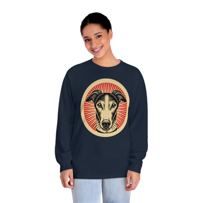 Greyhound Long Sleeve Tee for Adults