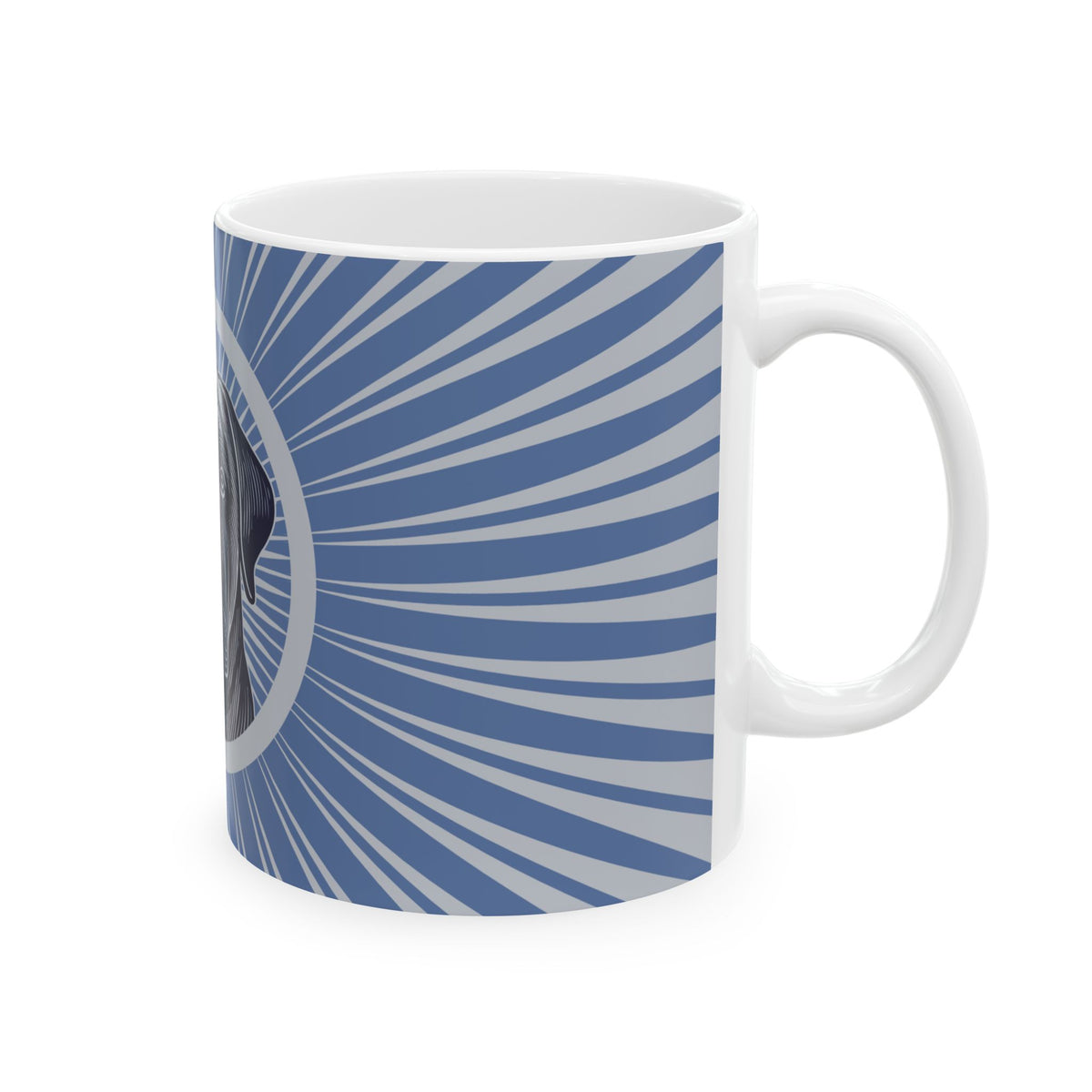 Mastiff Ceramic Mug — view 4
