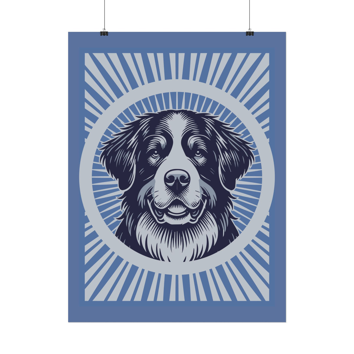 Bernese Mountain Dog Art Print — view 11