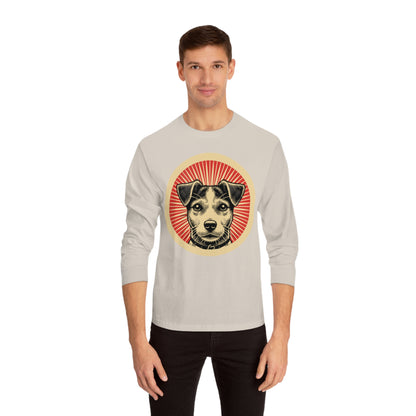 Jack Russell Terrier Long Sleeve Tee for Adults