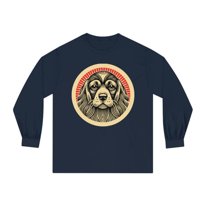 Cocker Spaniel Long Sleeve Tee for Adults
