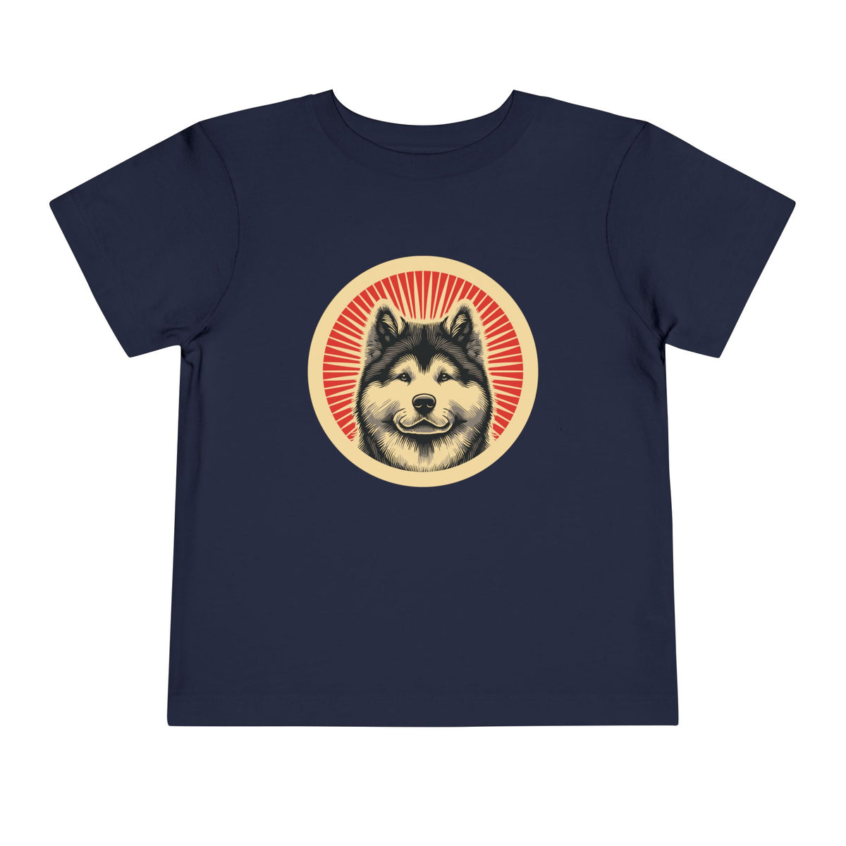 Akita Toddler Tee — Navy