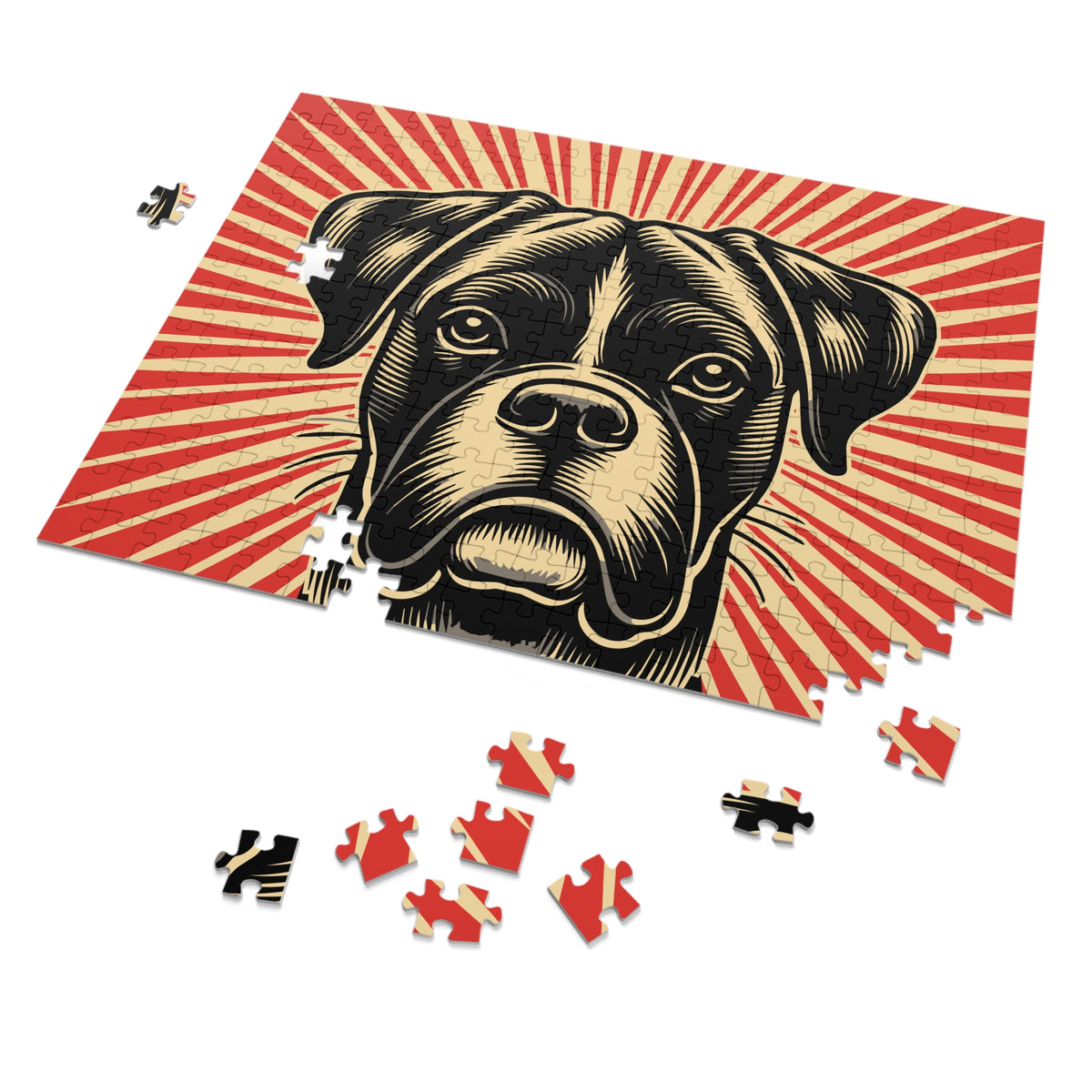 Boxer Jigsaw Puzzle — view 2