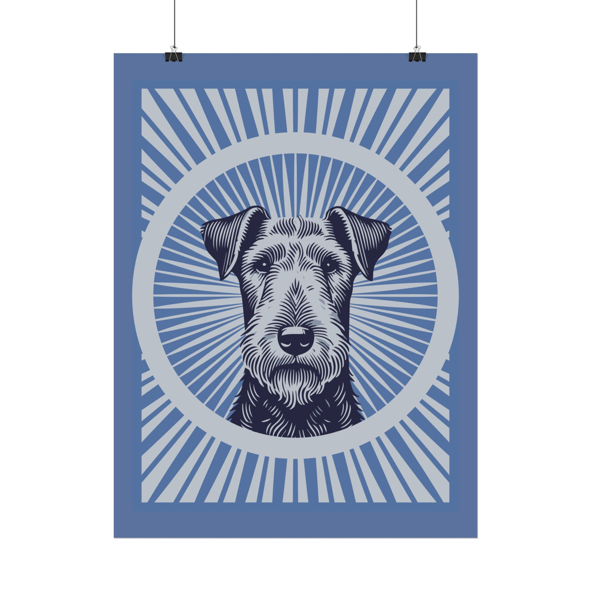 Airedale Terrier Art Print — view 8