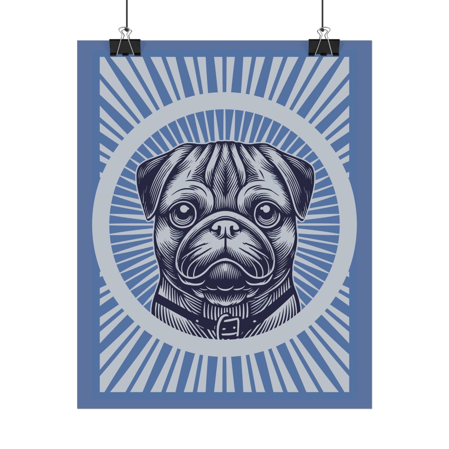 Pug Art Print