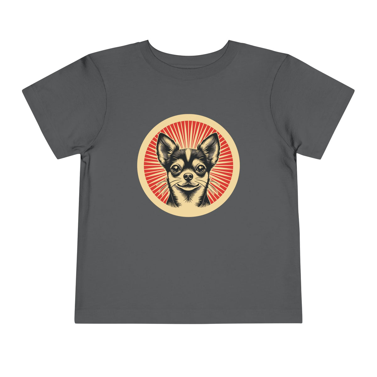 Chihuahua Toddler Tee — Asphalt