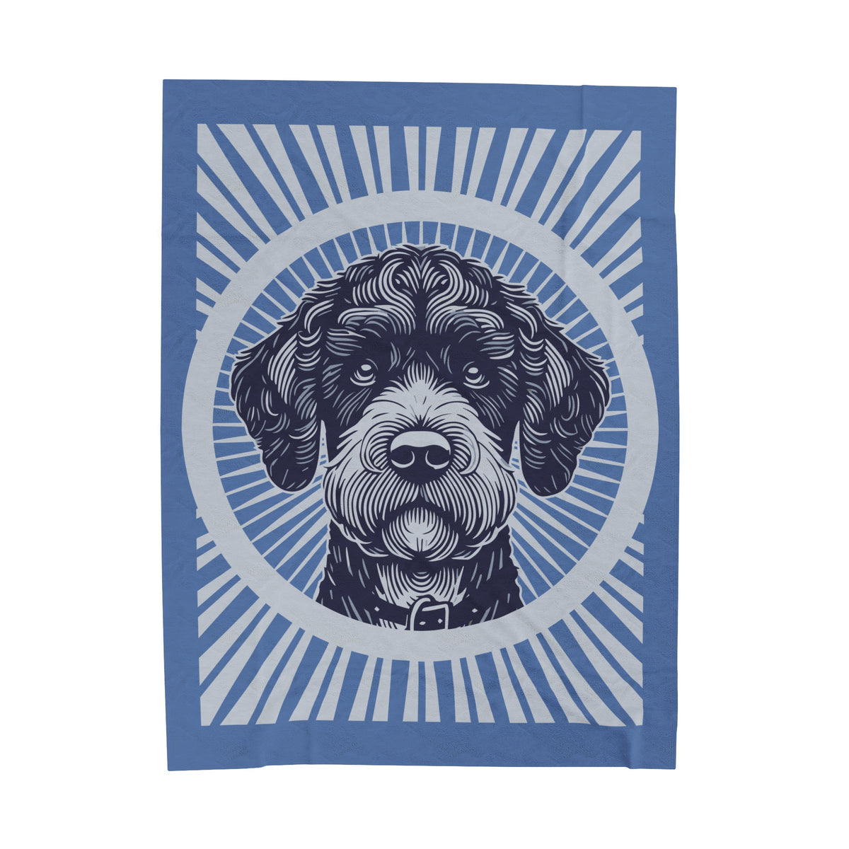 Boxerdoodle Blanket — 60" × 80"