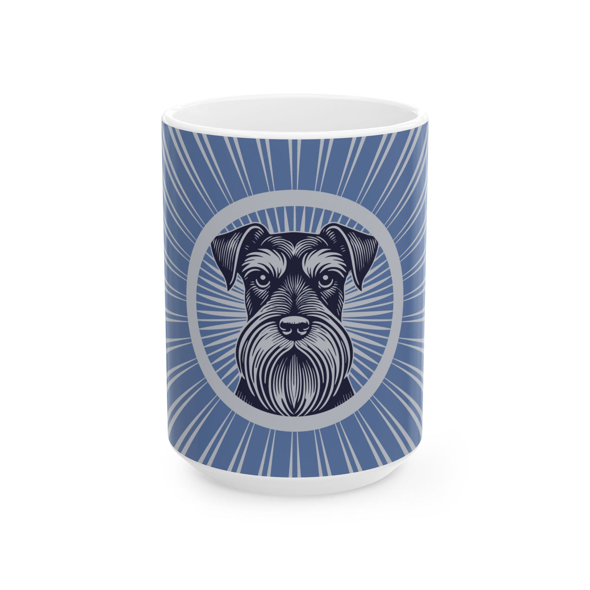 Standard Schnauzer Ceramic Mug — 15oz