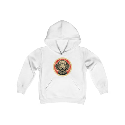 Labradoodle Heavy Hoodie for Kids