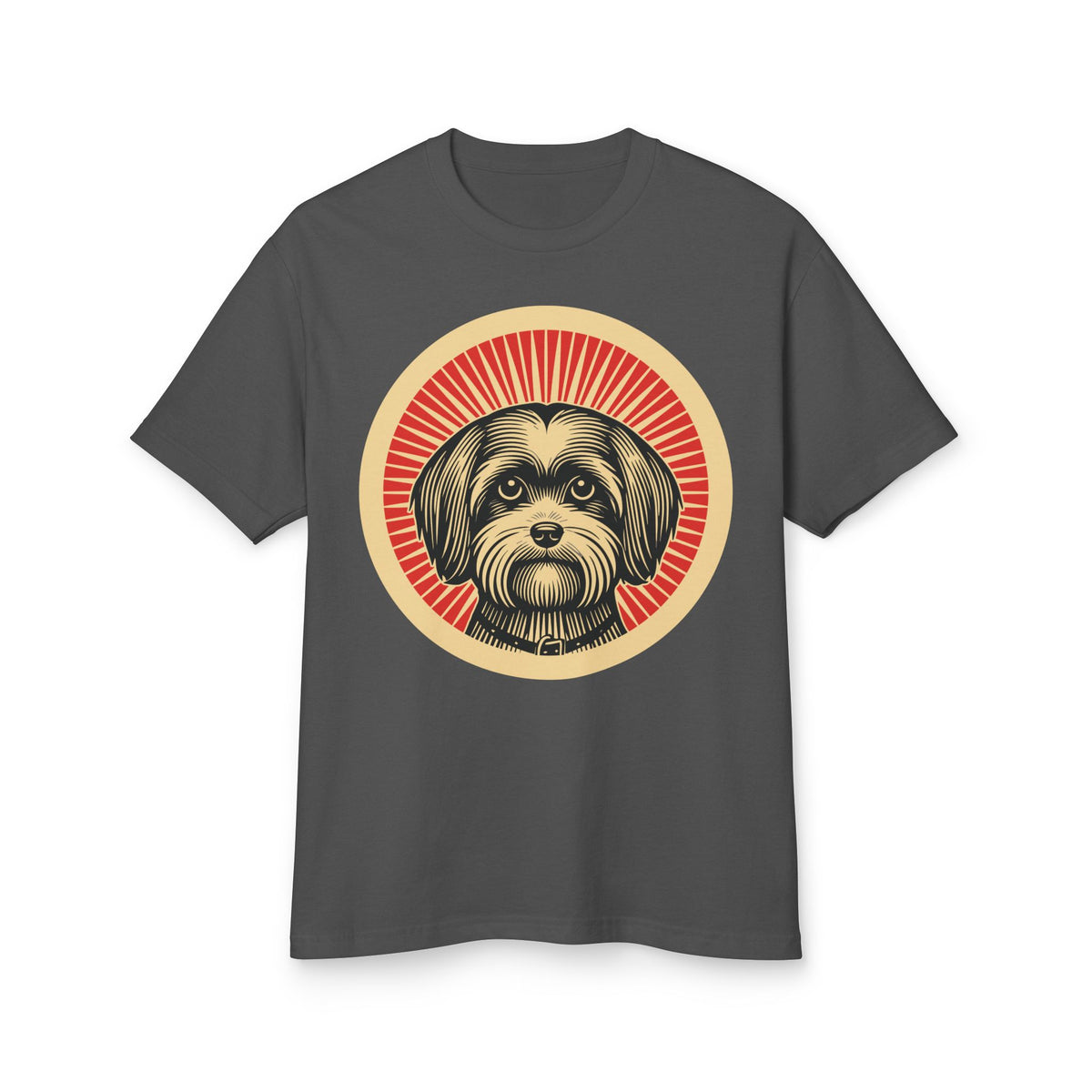 Havanese Heavyweight Tee — Faded Black