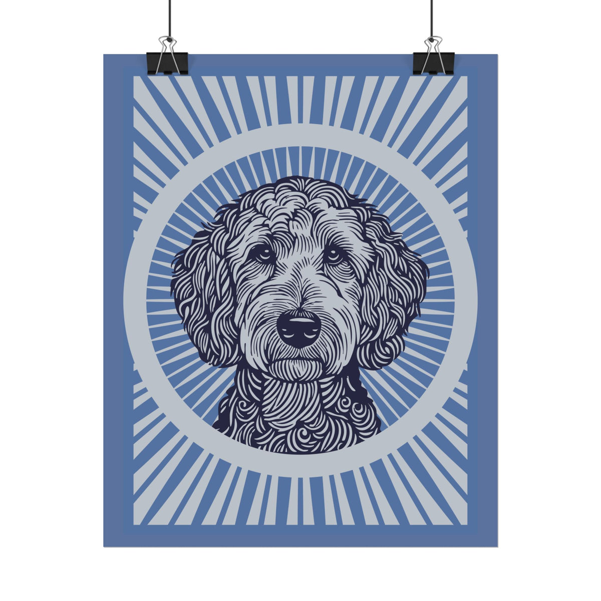 Goldendoodle Art Print — view 2