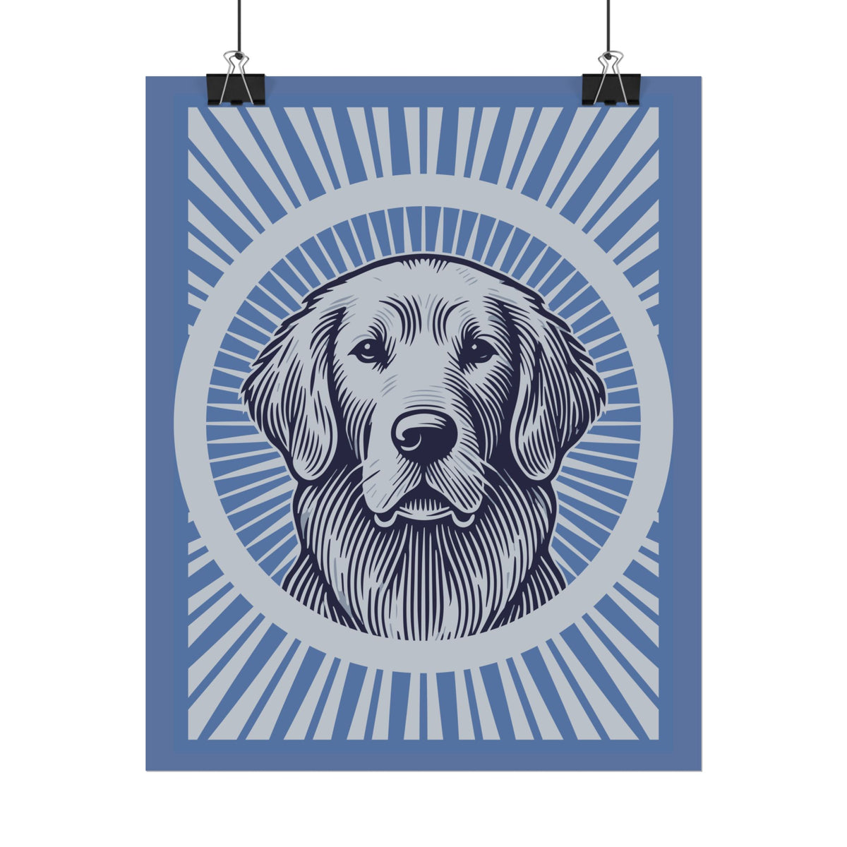 Golden Retriever Art Print — view 2