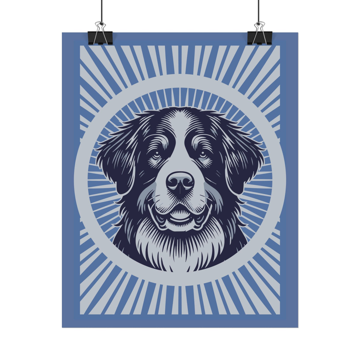 Bernese Mountain Dog Art Print — view 2