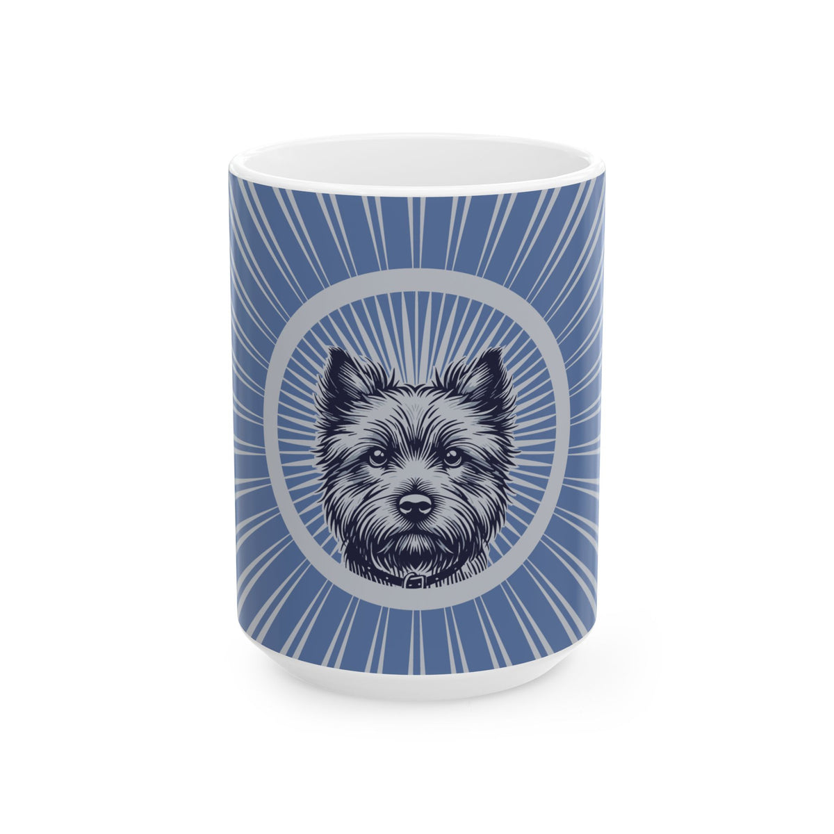 Cairn Terrier Ceramic Mug — 15oz