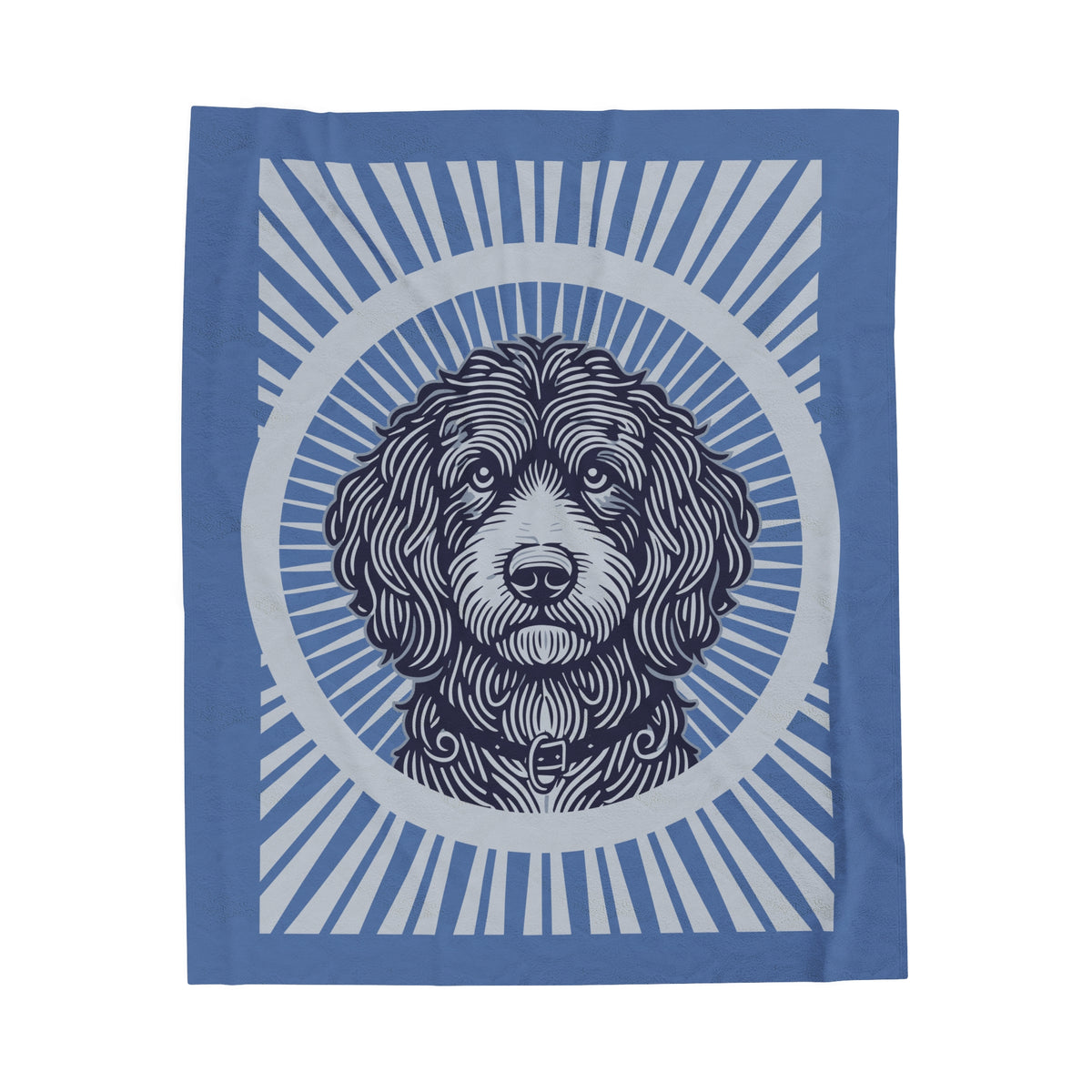 Aussiedoodle Blanket — 50" × 60"