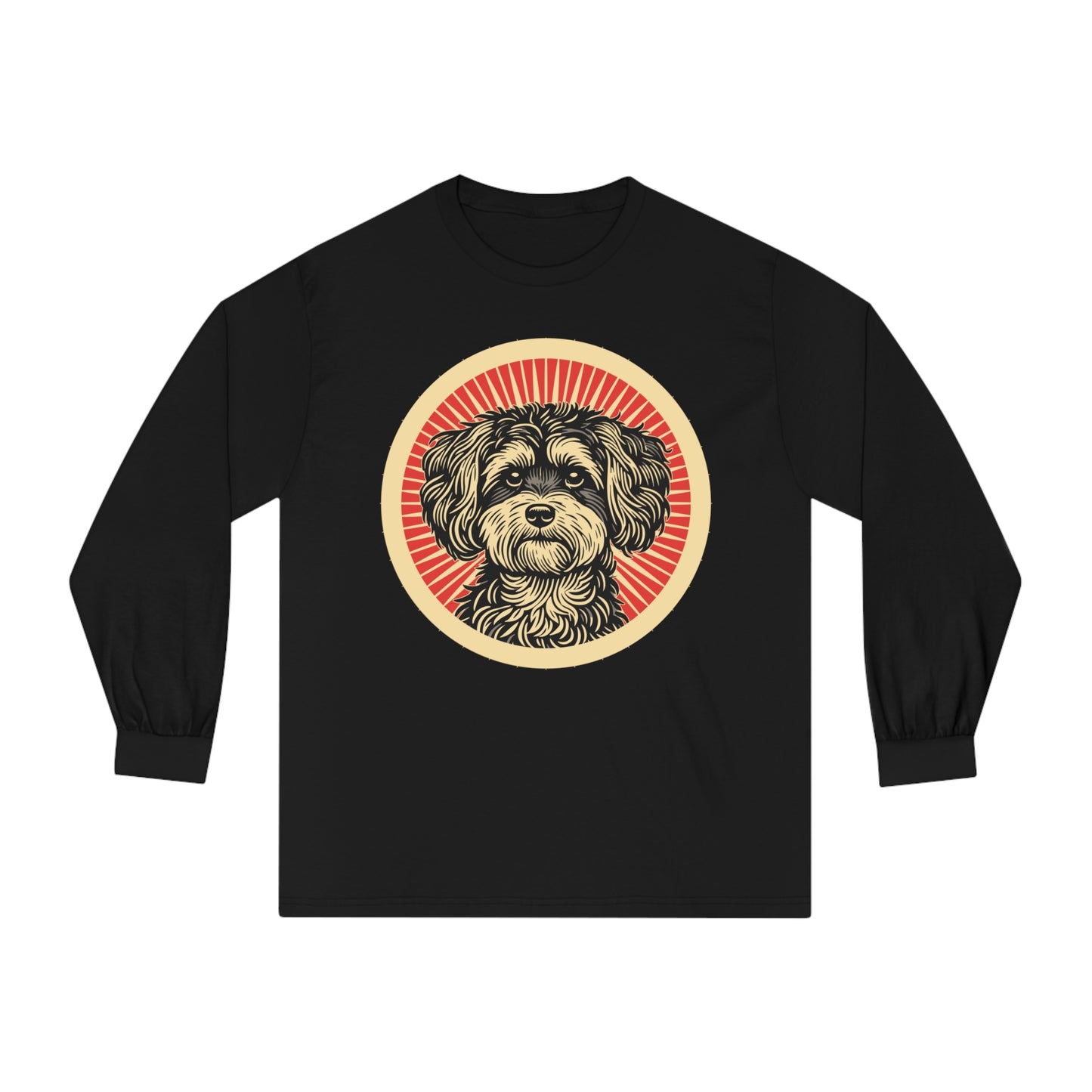 Maltipoo Long Sleeve Tee for Adults