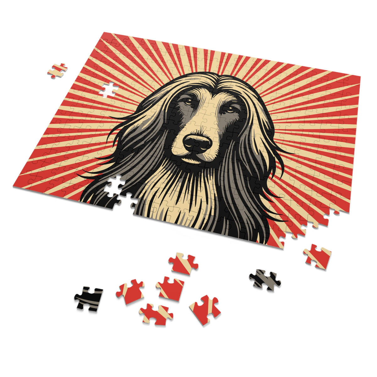 Afghan Hound Jigsaw Puzzle — view 2