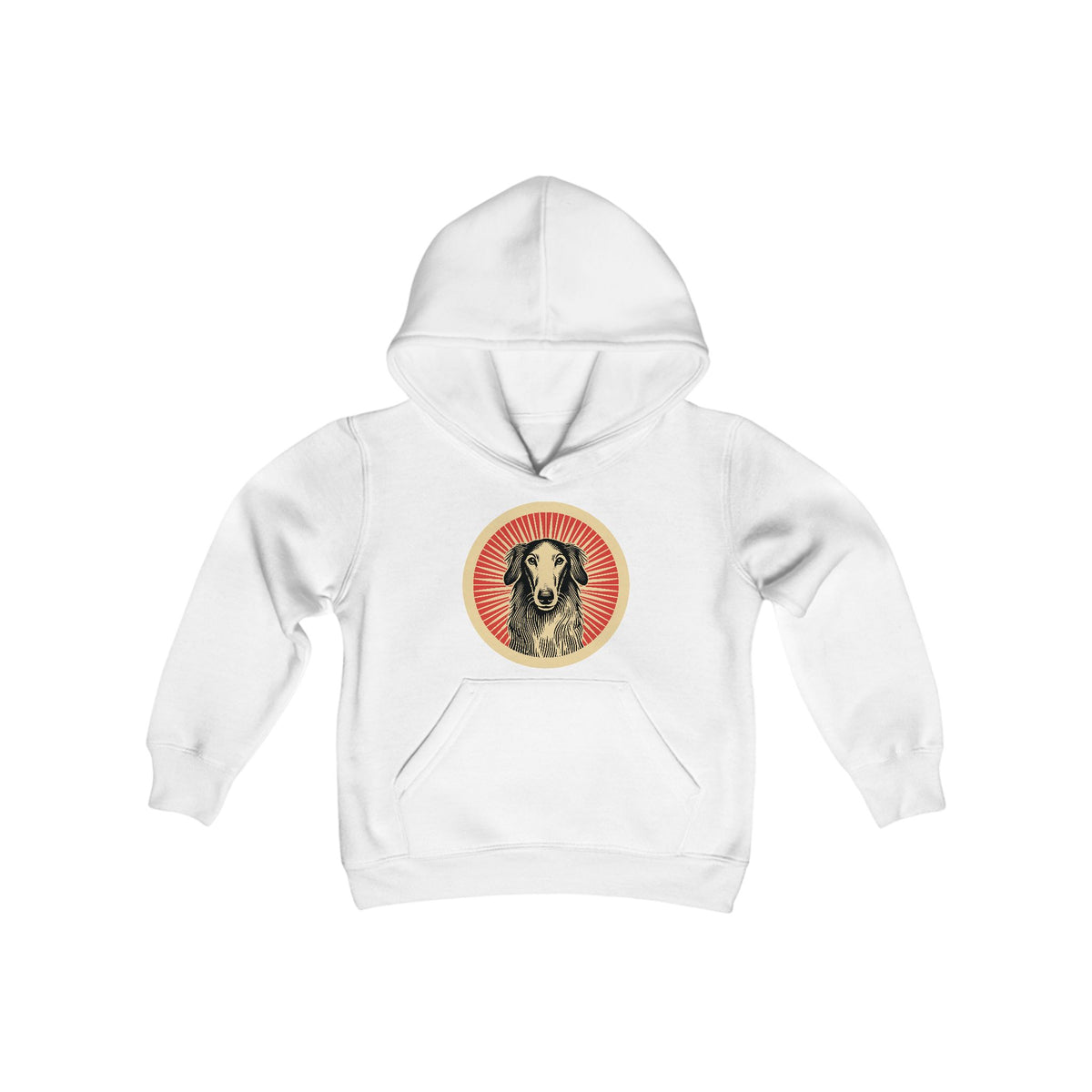 Borzoi Kids Hoodie — XL