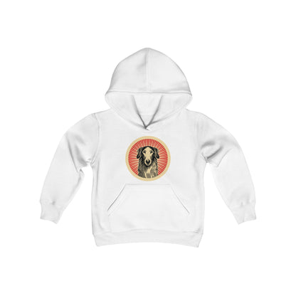 Borzoi Heavy Hoodie for Kids