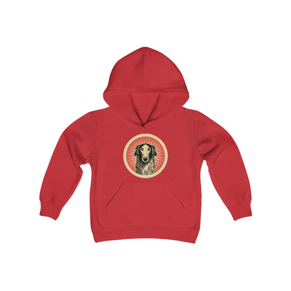 Borzoi Heavy Hoodie for Kids