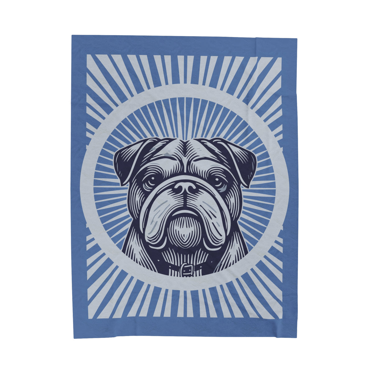 Bulldog Blanket — 60" × 80"