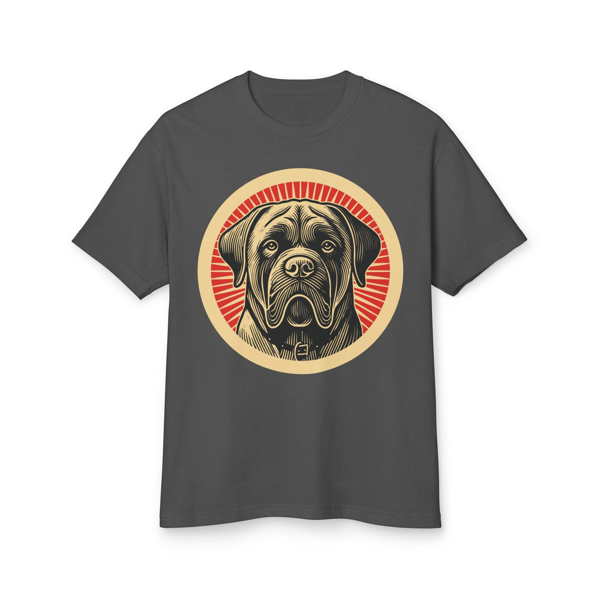 Mastiff Heavyweight Tee — Faded Black