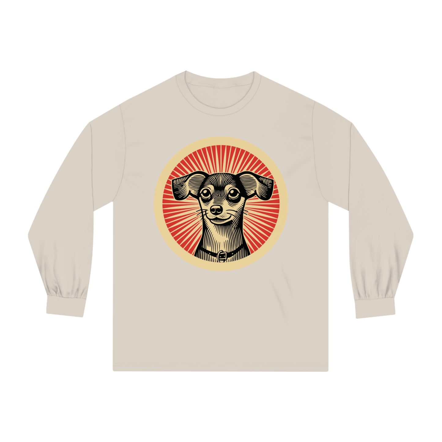 Chiweenie Long Sleeve Tee for Adults