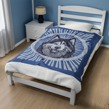 Alaskan Malamute Blanket