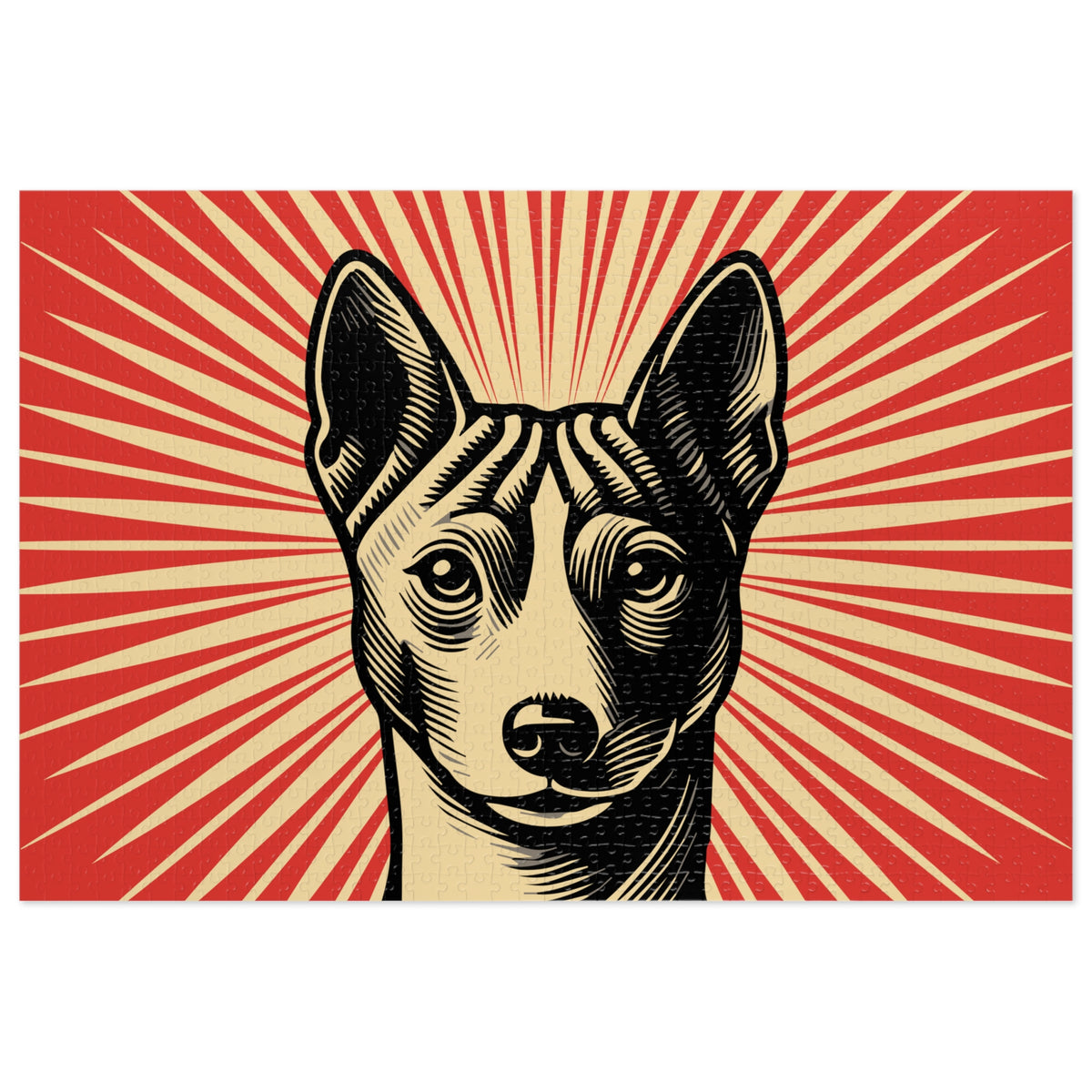 Basenji Jigsaw Puzzle — 29.25" × 19.75" (1000 pcs)