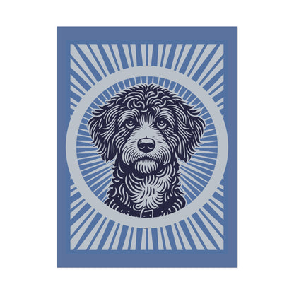 Bordoodle Art Print