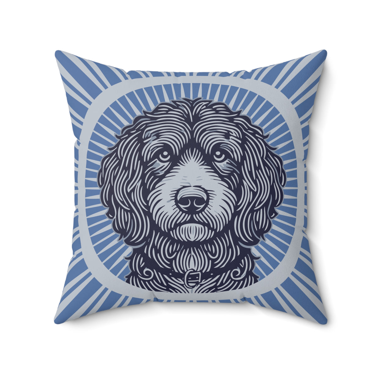 Aussiedoodle Pillow — 20" × 20"