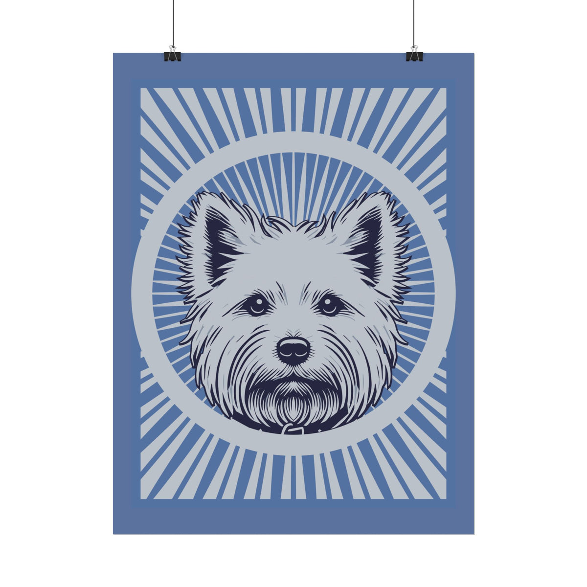 West Highland White Terrier Art Print — view 8