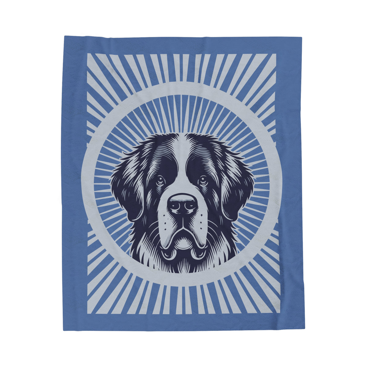 Saint Bernard Blanket — 50" × 60"