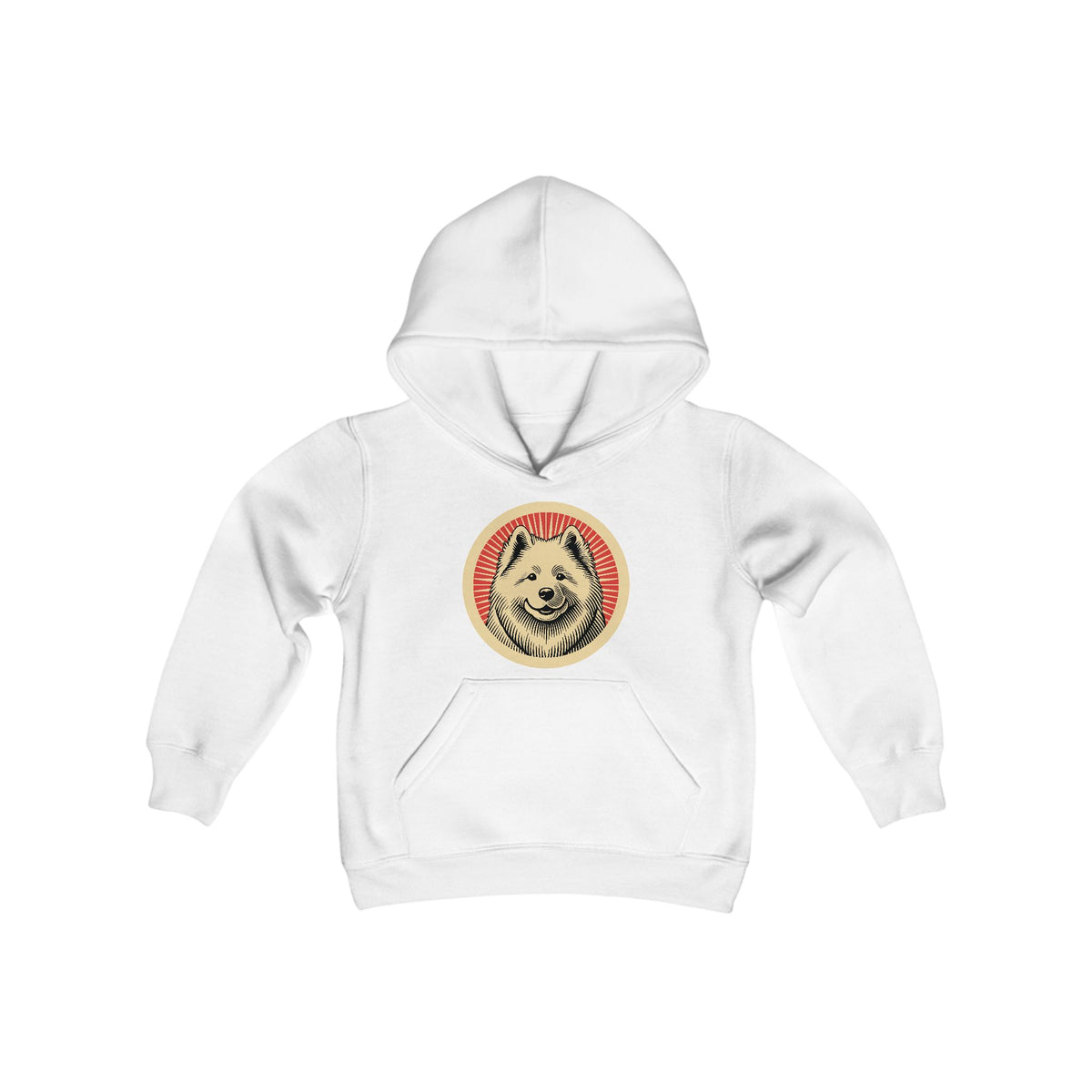 Samoyed Kids Hoodie — XL