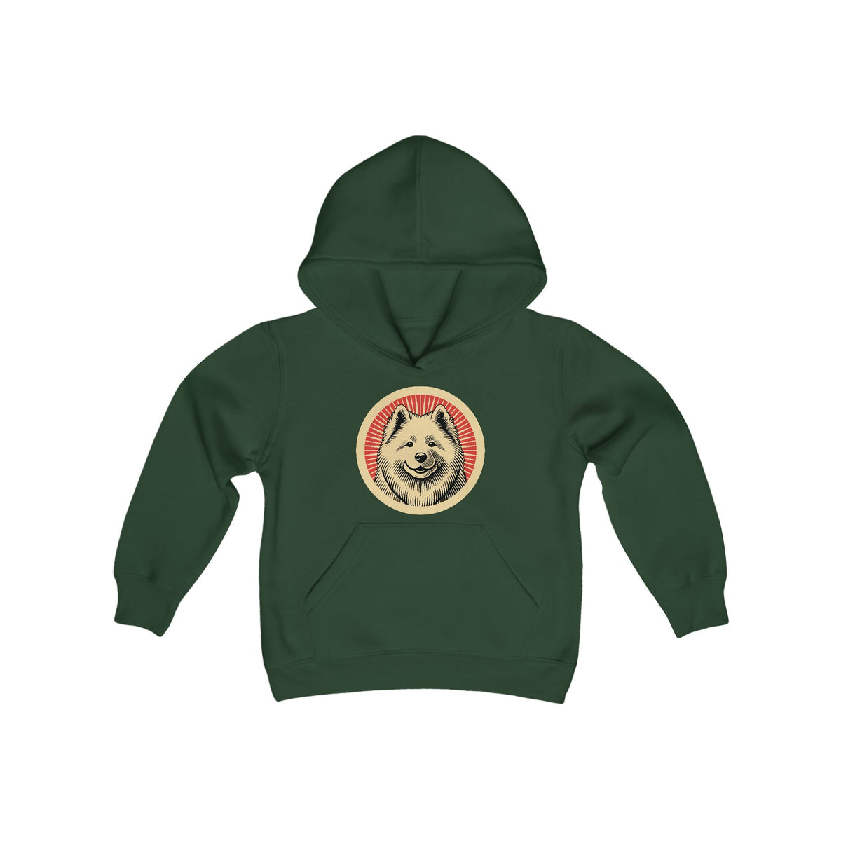 Samoyed Kids Hoodie — XL