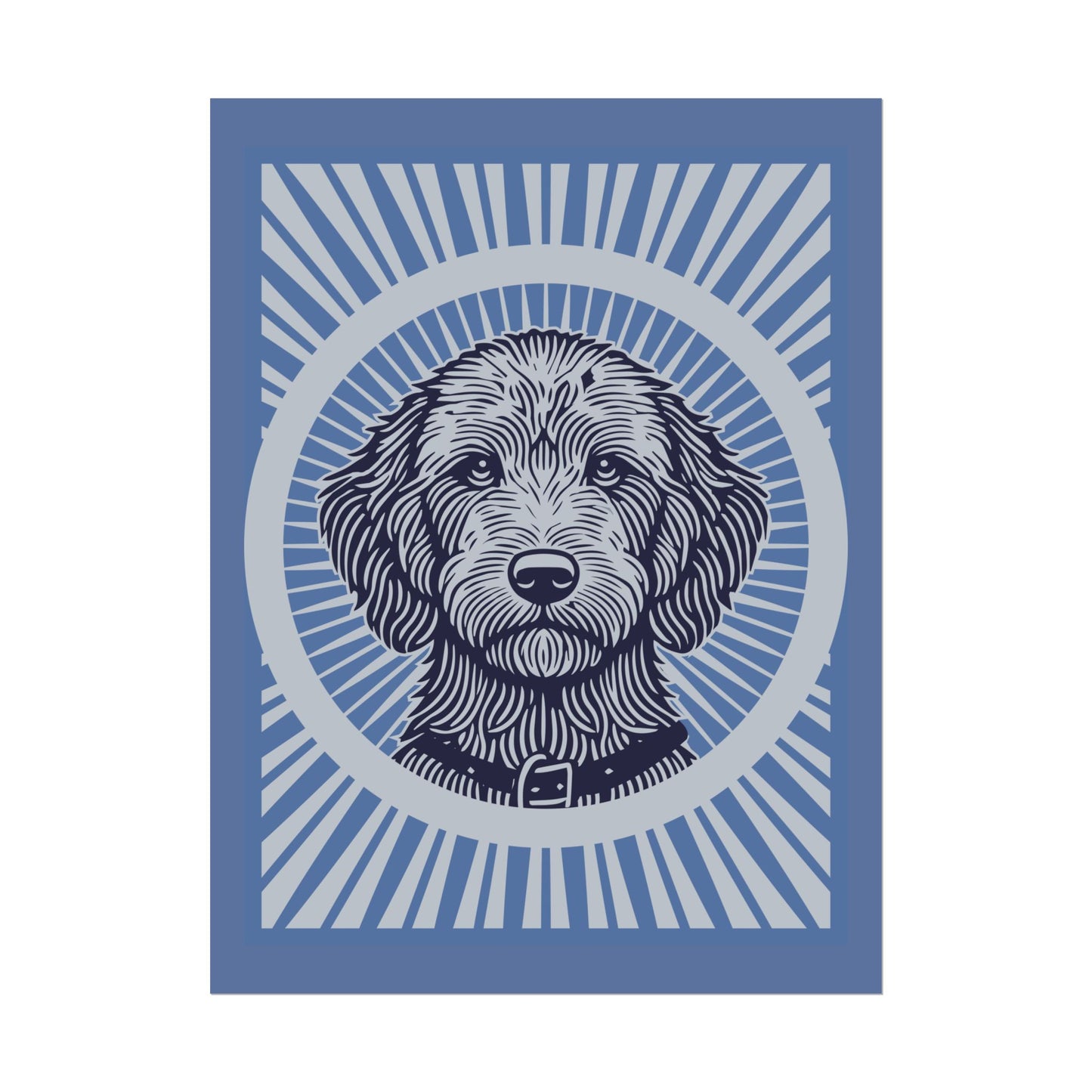 Labradoodle Art Print