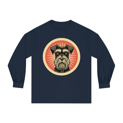 Miniature Schnauzer Long Sleeve Tee for Adults