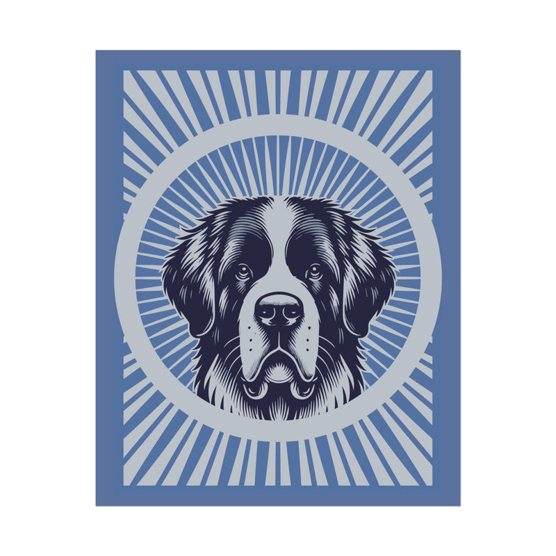Saint Bernard Art Print
