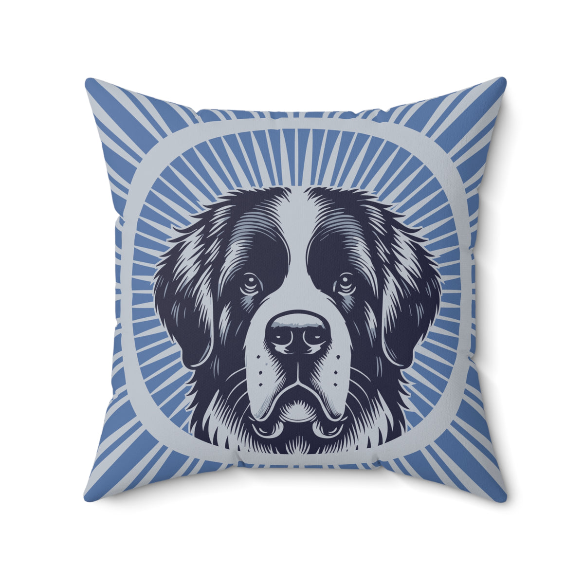 Saint Bernard Pillow — 20" × 20"