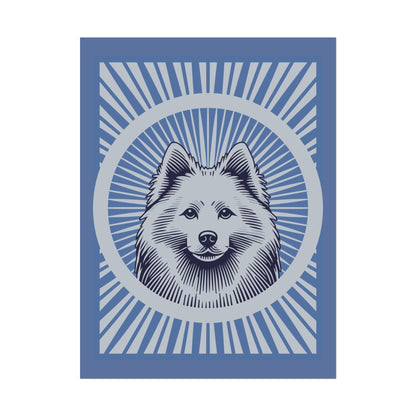 American Eskimo Dog Art Print