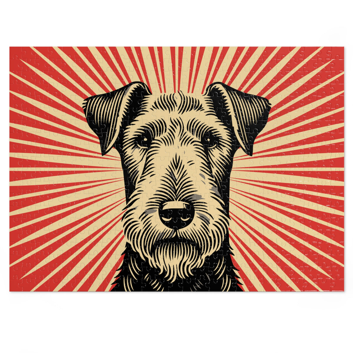 Airedale Terrier Jigsaw Puzzle — 20.5" × 15" (500 pcs)